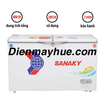 Tủ đông mát Sanaky 280 Lít VH-4099W1