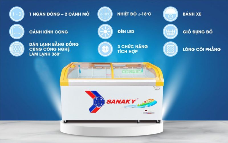 Tủ Đông Sanaky 500 Lít VH-899KA