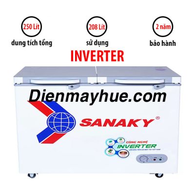 Tủ đông Sanaky Inverter 208 Lít VH-2599A4K