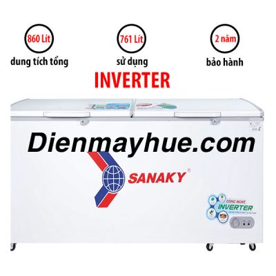 Tủ đông Sanaky Inverter 761 Lít VH-8699HY3