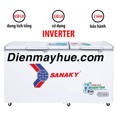 Tủ đông Sanaky Inverter 530 Lít VH-6699HY3