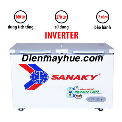 Tủ đông Sanaky Inverter 270 Lít VH-3699A4K